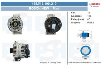 Dynamo Mini 100A 455.516.100.210 Bosch
