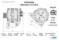 Dynamo Mitsubishi 140A