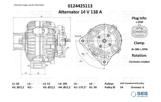 Dynamo Opel 140A, Image 6