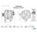 Dynamo Volkswagen 90A, Thumbnail 6