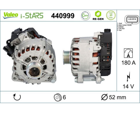 Starter Generator 440999 Valeo, Image 2