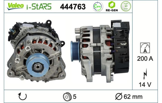 Starter Generator 444763 Valeo, Image 5