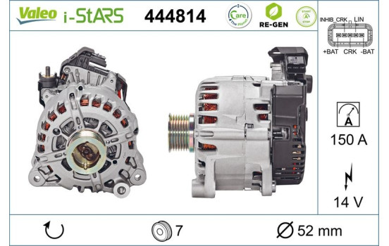 Starter Generator 444814 Valeo, Image 2