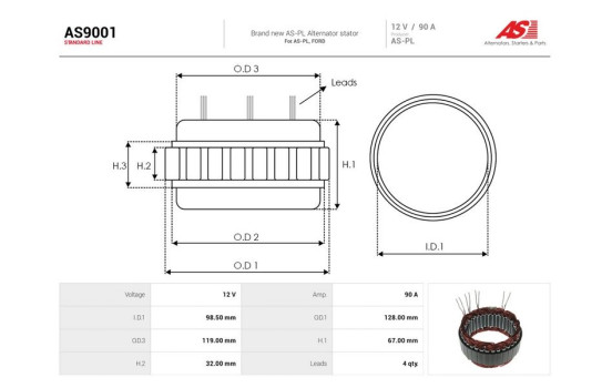 Stator, generator, Image 2