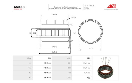 Stator, generator, Image 2