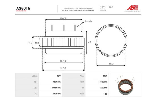 Stator, generator, Image 2