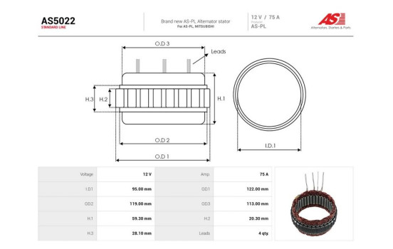 Stator, generator, Image 2