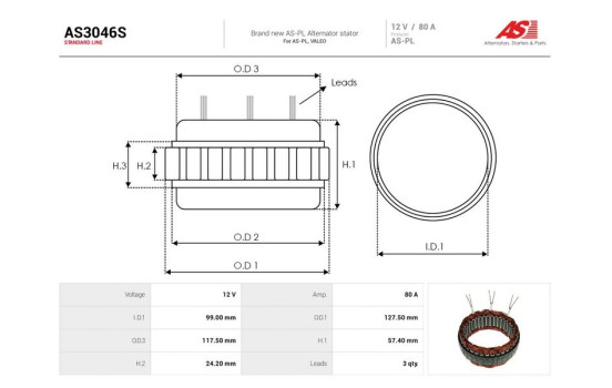 Stator, generator, Image 2