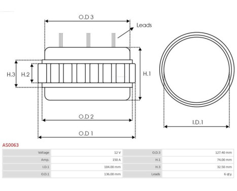 Stator, generator, Image 2