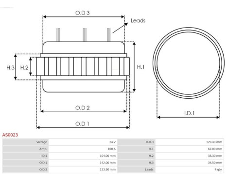 Stator, generator, Image 2