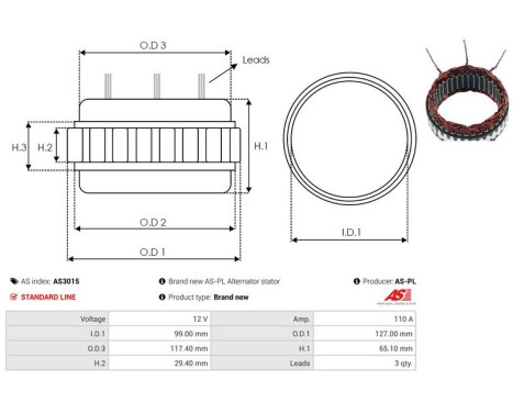 Stator, generator, Image 2