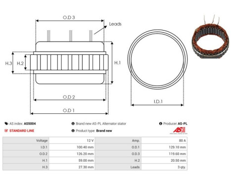 Stator, generator, Image 2