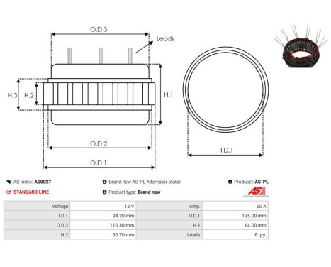 Stator, generator, Image 2