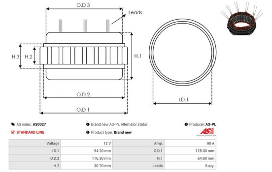 Stator, generator, Image 2