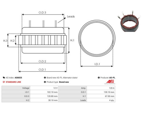 Stator, generator, Image 2
