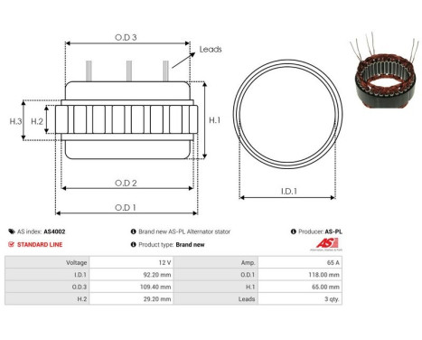 Stator, generator, Image 2