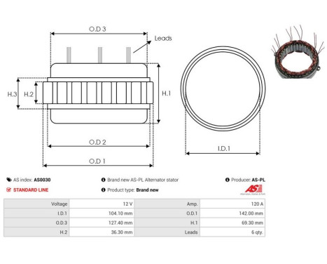 Stator, generator, Image 2