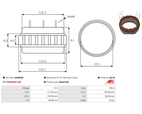 Stator, generator, Image 2 Stator, generator, Image 2