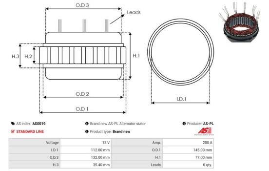 Stator, generator, Image 2
