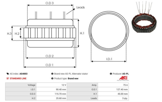 Stator, generator, Image 2