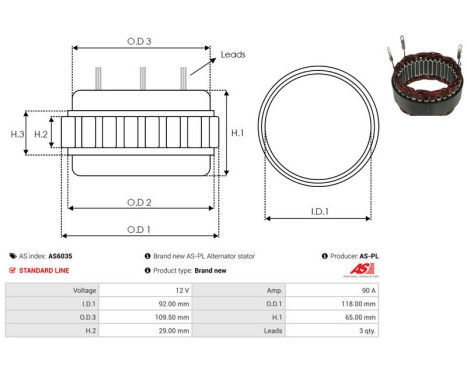 Stator, generator, Image 2