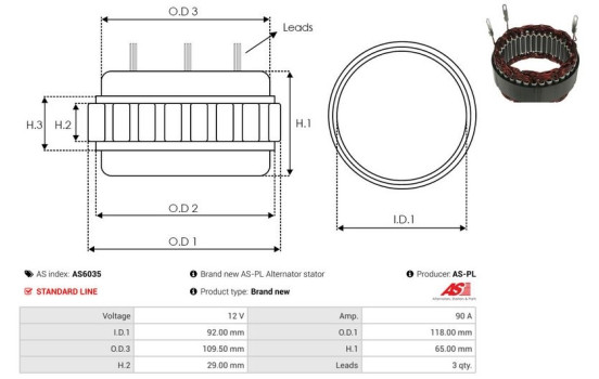 Stator, generator, Image 2