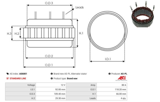 Stator, generator, Image 2