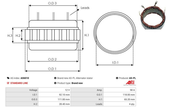 Stator, generator, Image 2