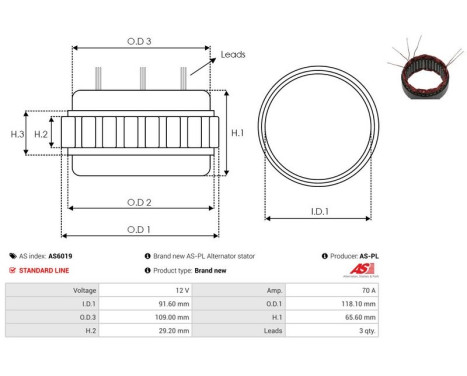 Stator, generator, Image 2