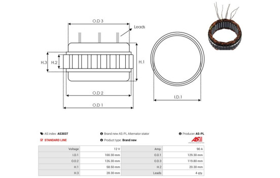 Stator, generator, Image 2