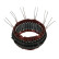 Stator, generator