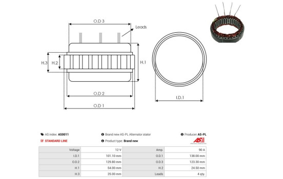 Stator, generator, Image 2