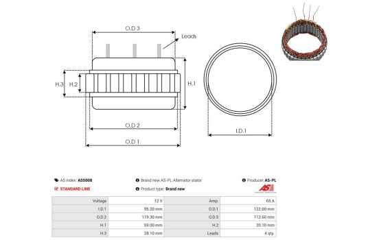 Stator, generator, Image 2