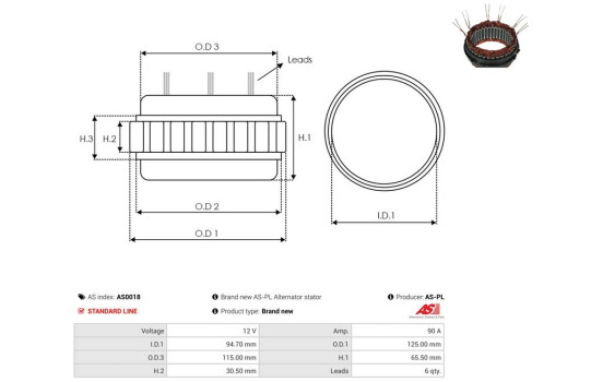 Stator, generator, Image 2