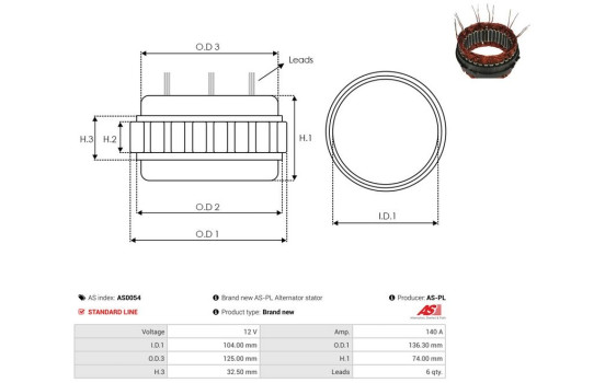 Stator, generator, Image 2