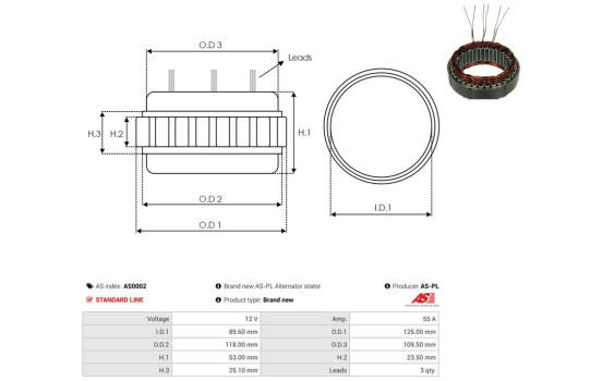Stator, generator, Image 2