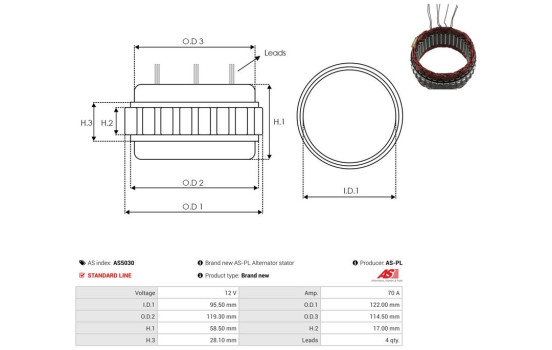 Stator, generator, Image 2