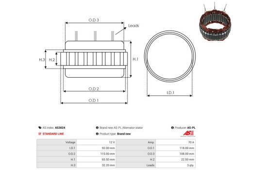 Stator, generator, Image 2