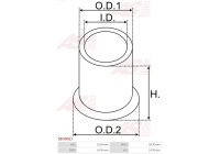 Bush, starter motor shaft