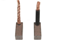 Carbon brush, starter motor