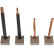 Carbon brush, starter motor