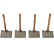 Carbon brush, starter motor