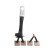 Carbon brush, starter motor