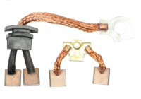 Carbon brush, starter motor