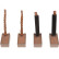 Carbon brush, starter motor