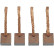 Carbon brush, starter motor, Thumbnail 2