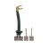 Carbon brush, starter motor, Thumbnail 2