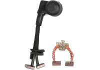 Carbon brush, starter motor