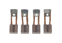 Carbon brush, starter motor