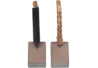 Carbon brush, starter motor